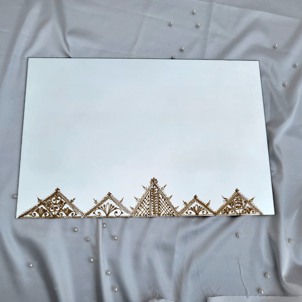 Plateau miroir 30x45