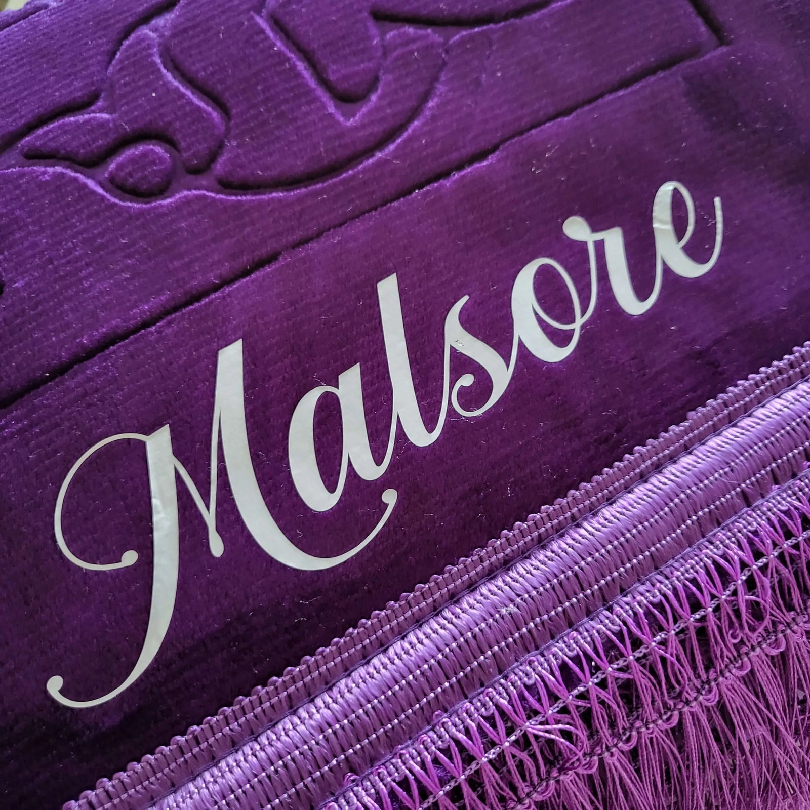 Tapis de Prière épais violet Personnalisé