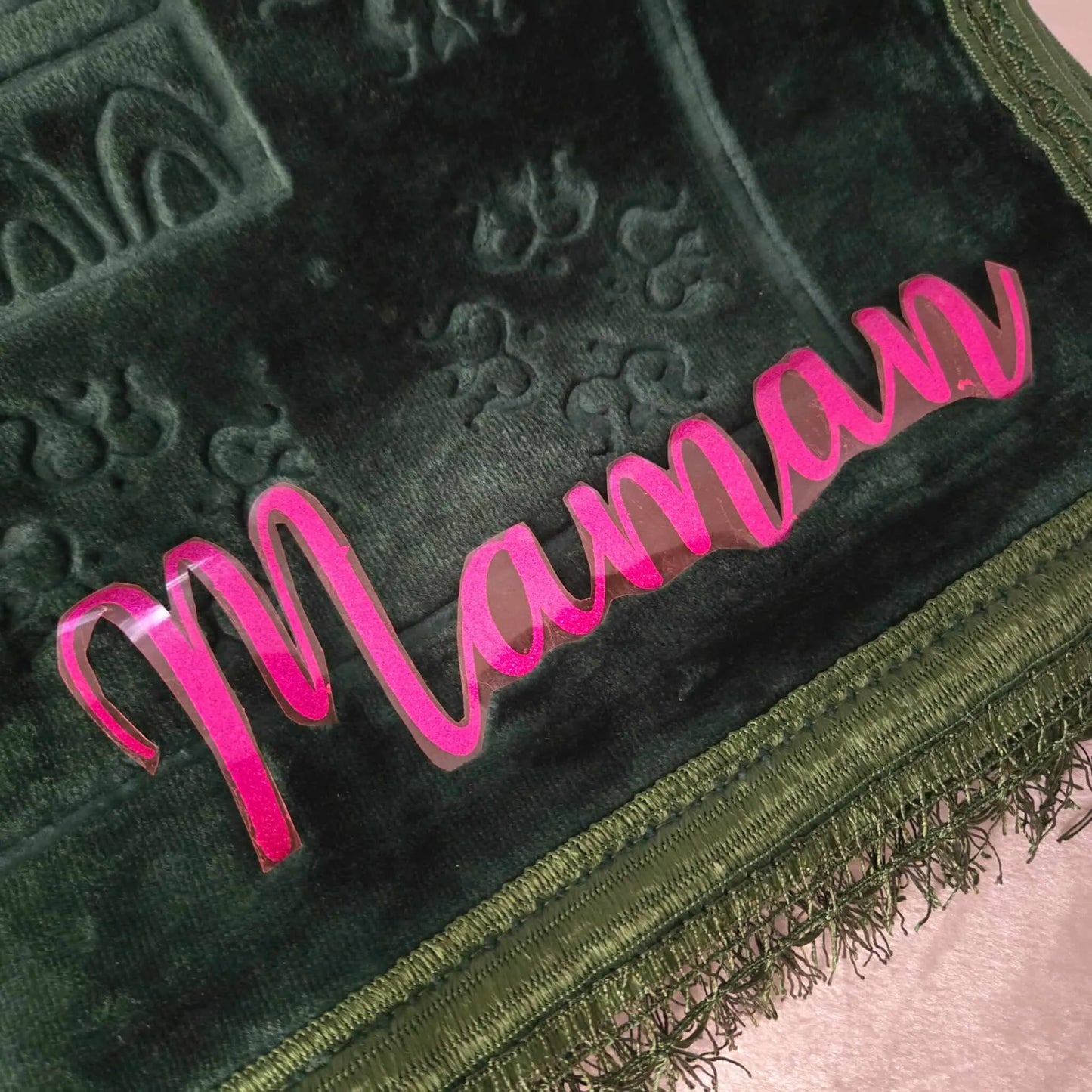 Tapis de Prière Personnalisé