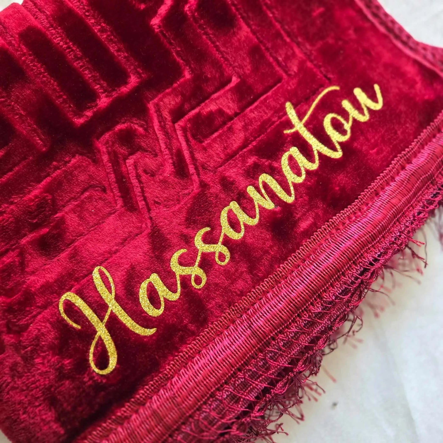 Tapis de Prière Personnalisé