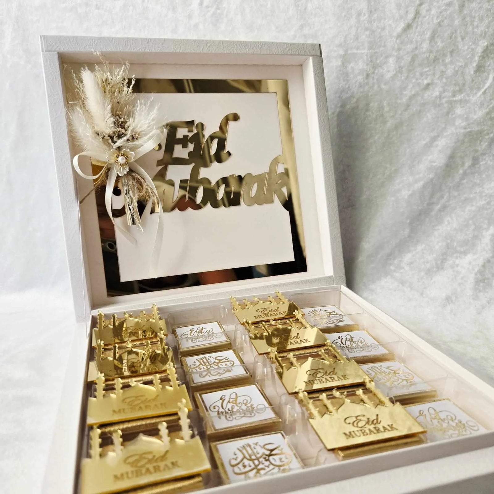 Boîte de chocolat personnalisées Eid Moubarak