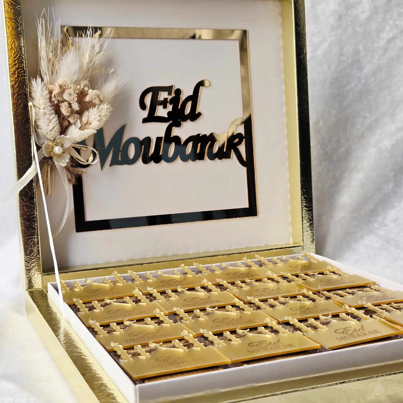 Boîte de chocolat personnalisées Eid Moubarak