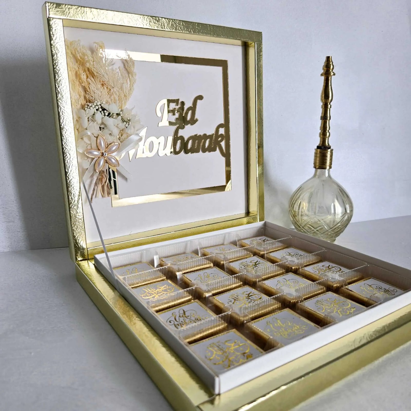 Boîte de chocolat personnalisées Eid Moubarak