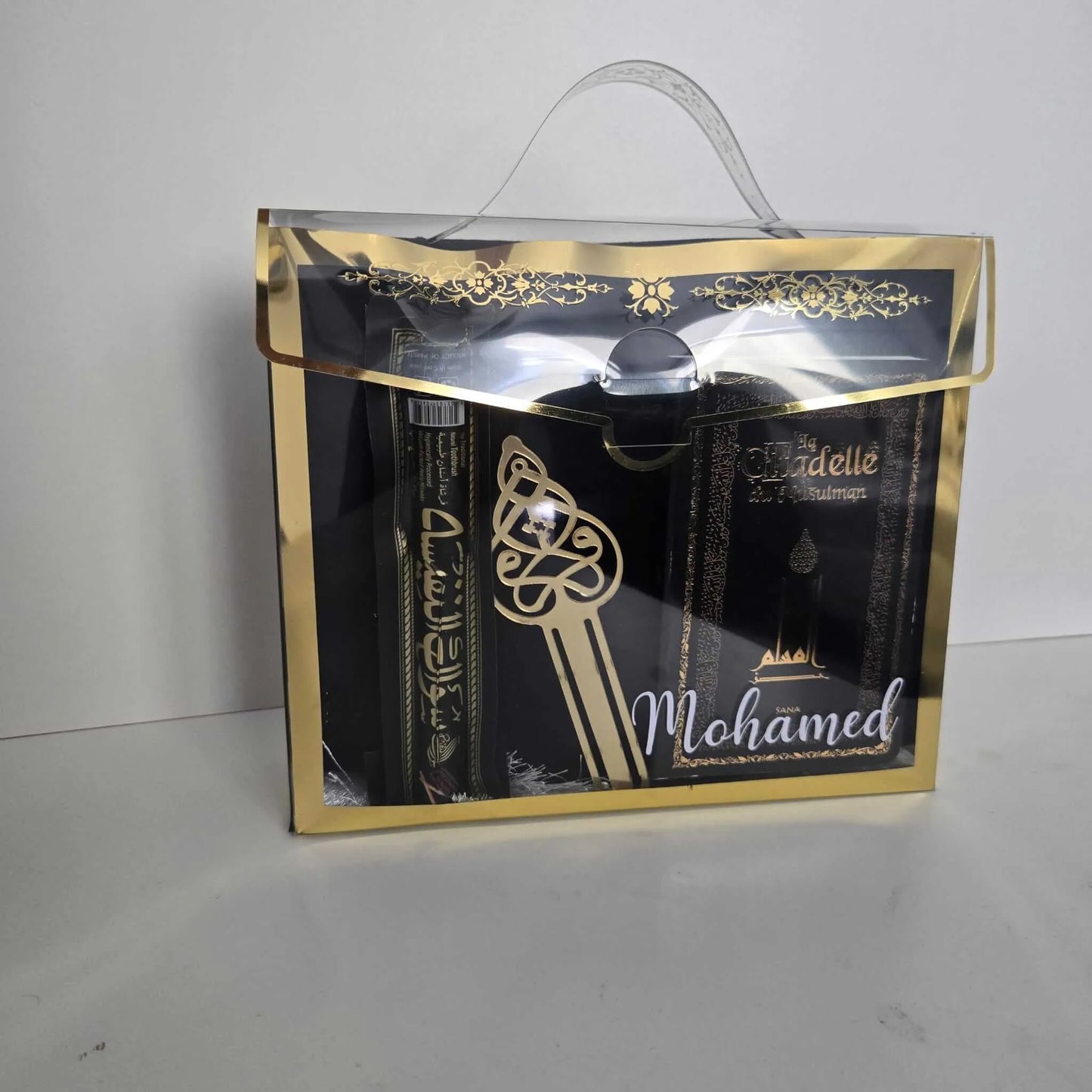 Coffret tapis de prière personnalisé