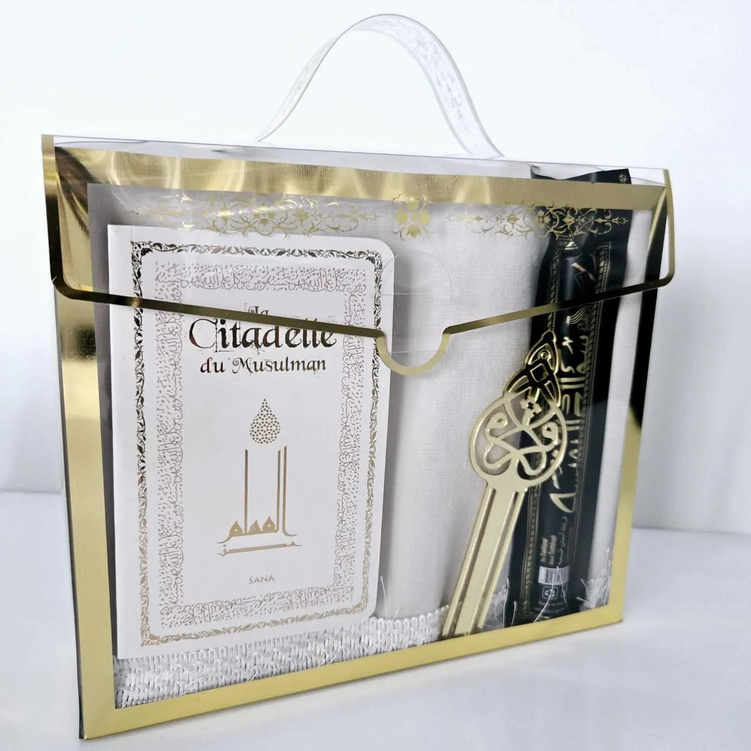 Coffret tapis de prière personnalisé