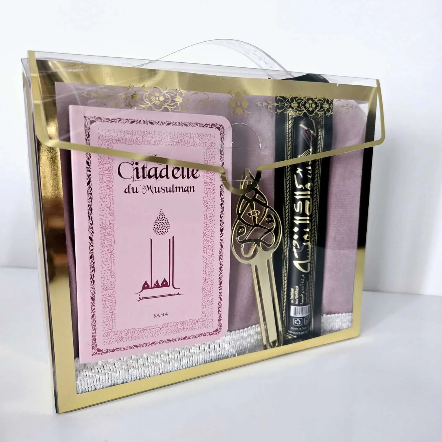 Coffret tapis de prière personnalisé