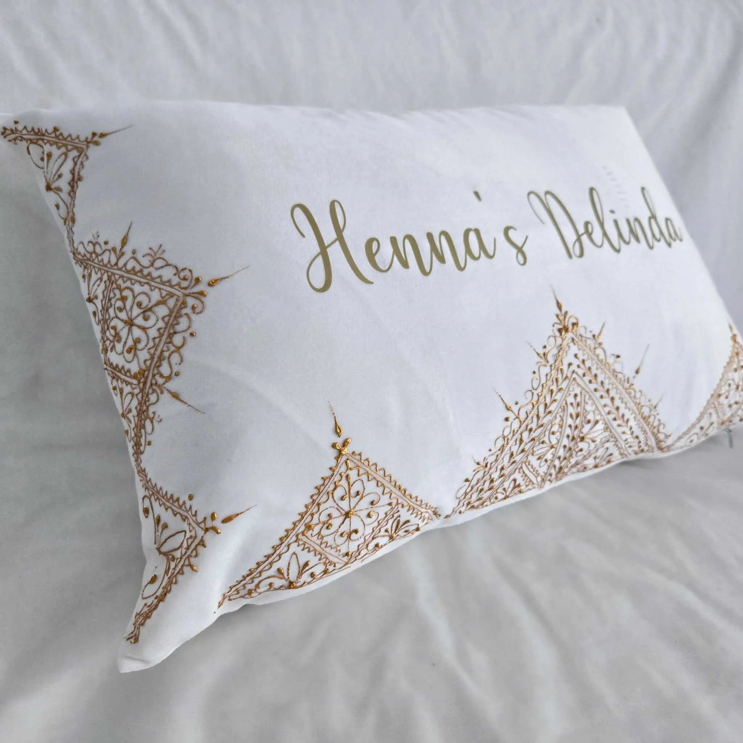 Coussin "Fessi" personnalisé format long