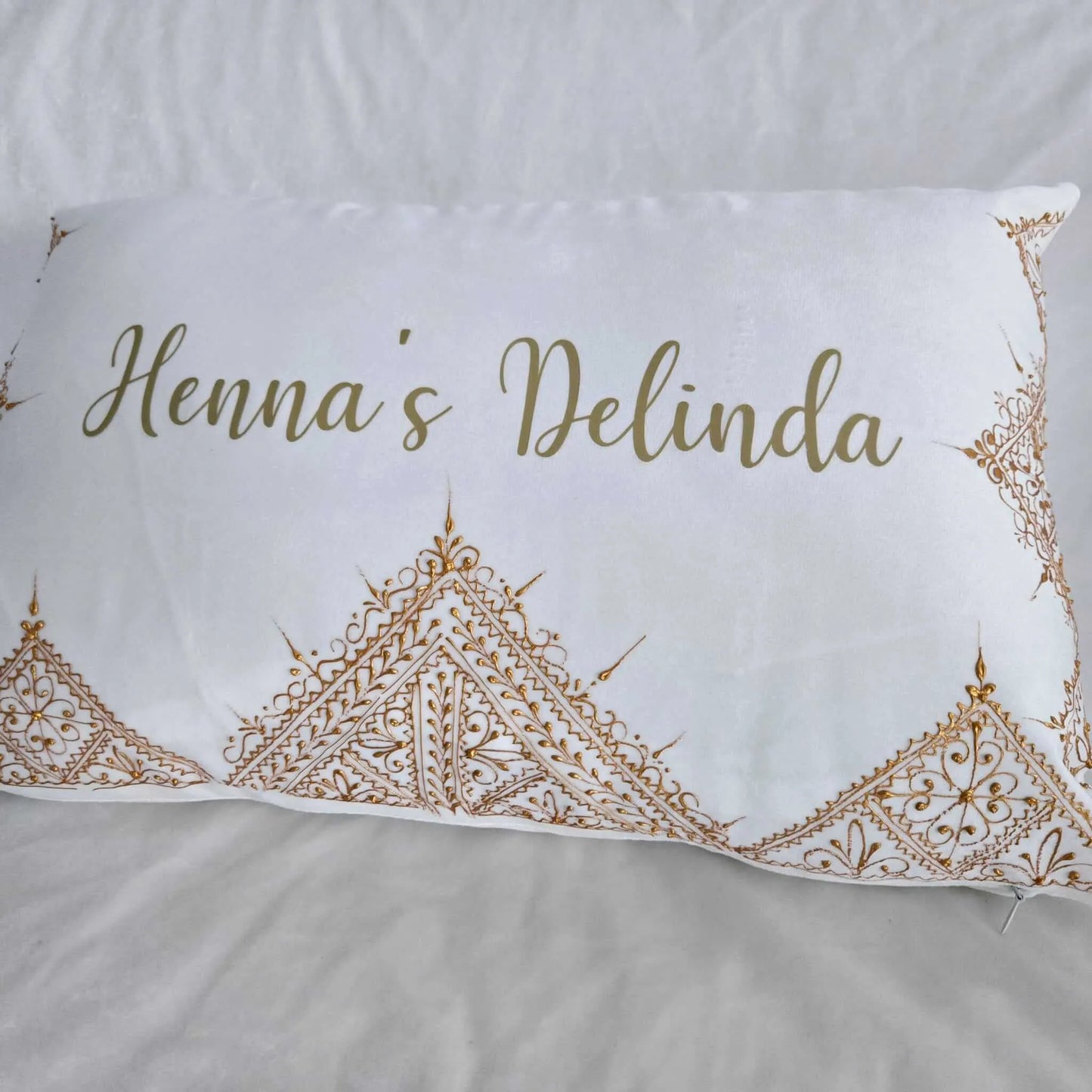 Coussin "Fessi" personnalisé format long