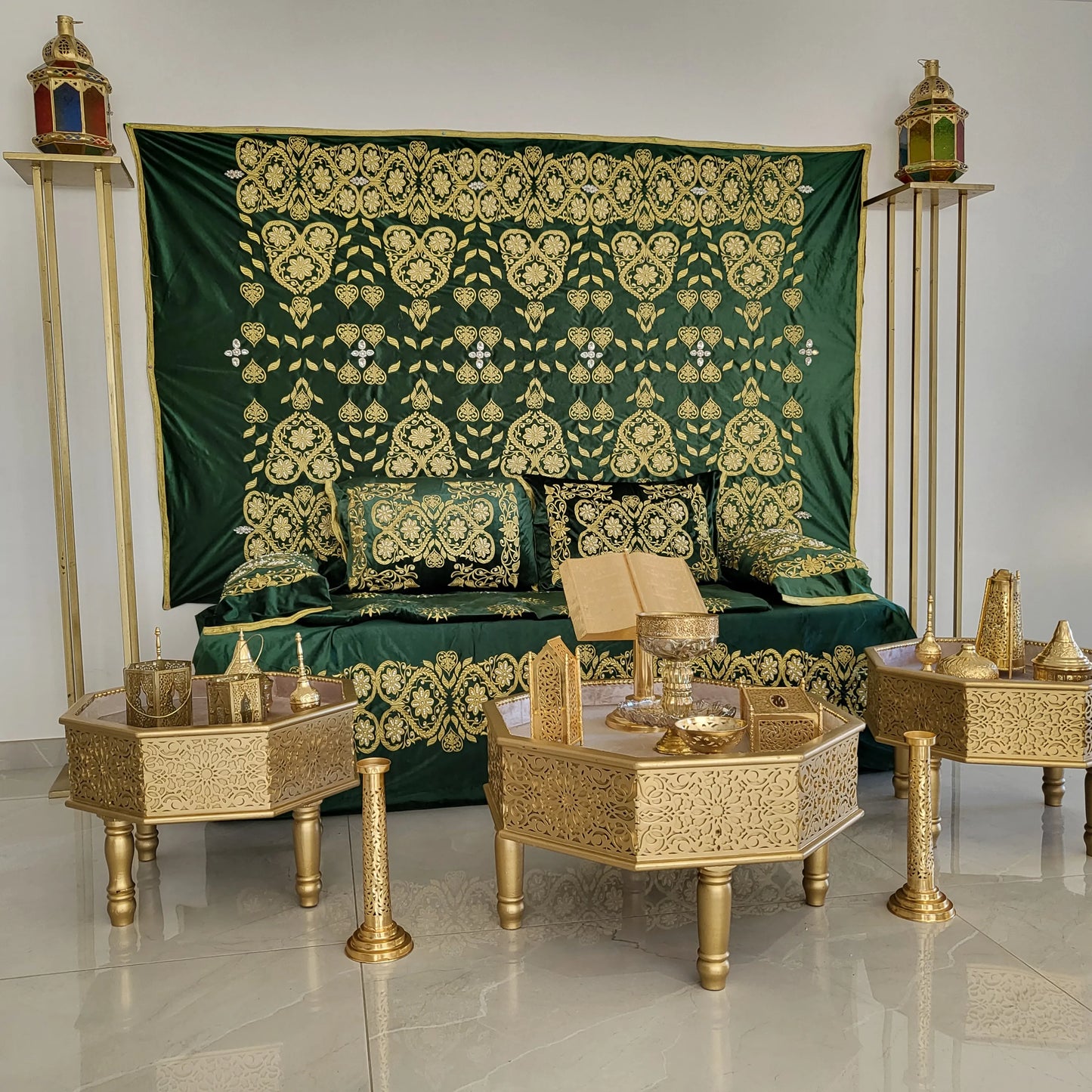 Décors Vert traditionnelle 2024 ( Location )