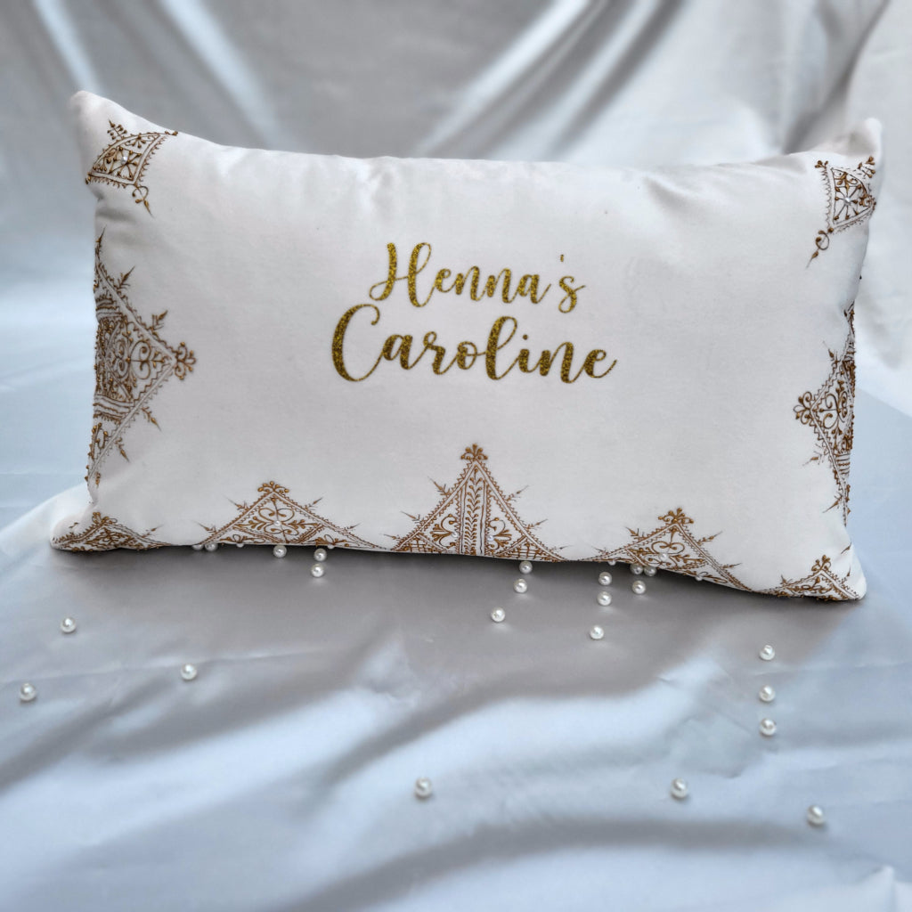 Coussin "Fessi" personnalisé format long