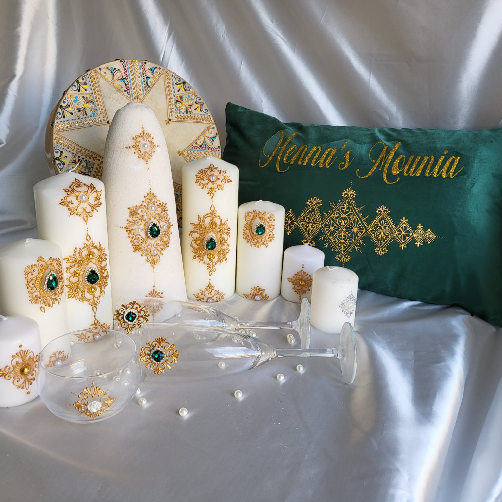 Coussin "Fessi" personnalisé format long