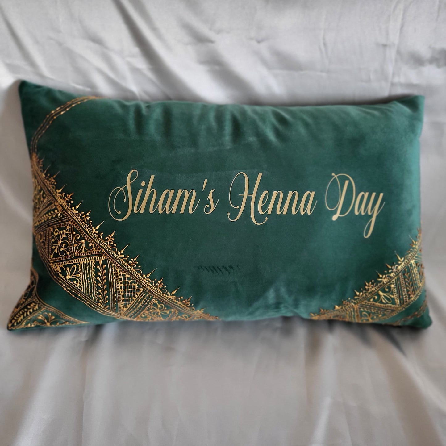 Coussin "Fessi" personnalisé format long