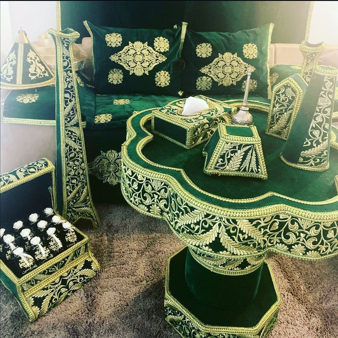 Décoration de henna & Assises traditionnelle