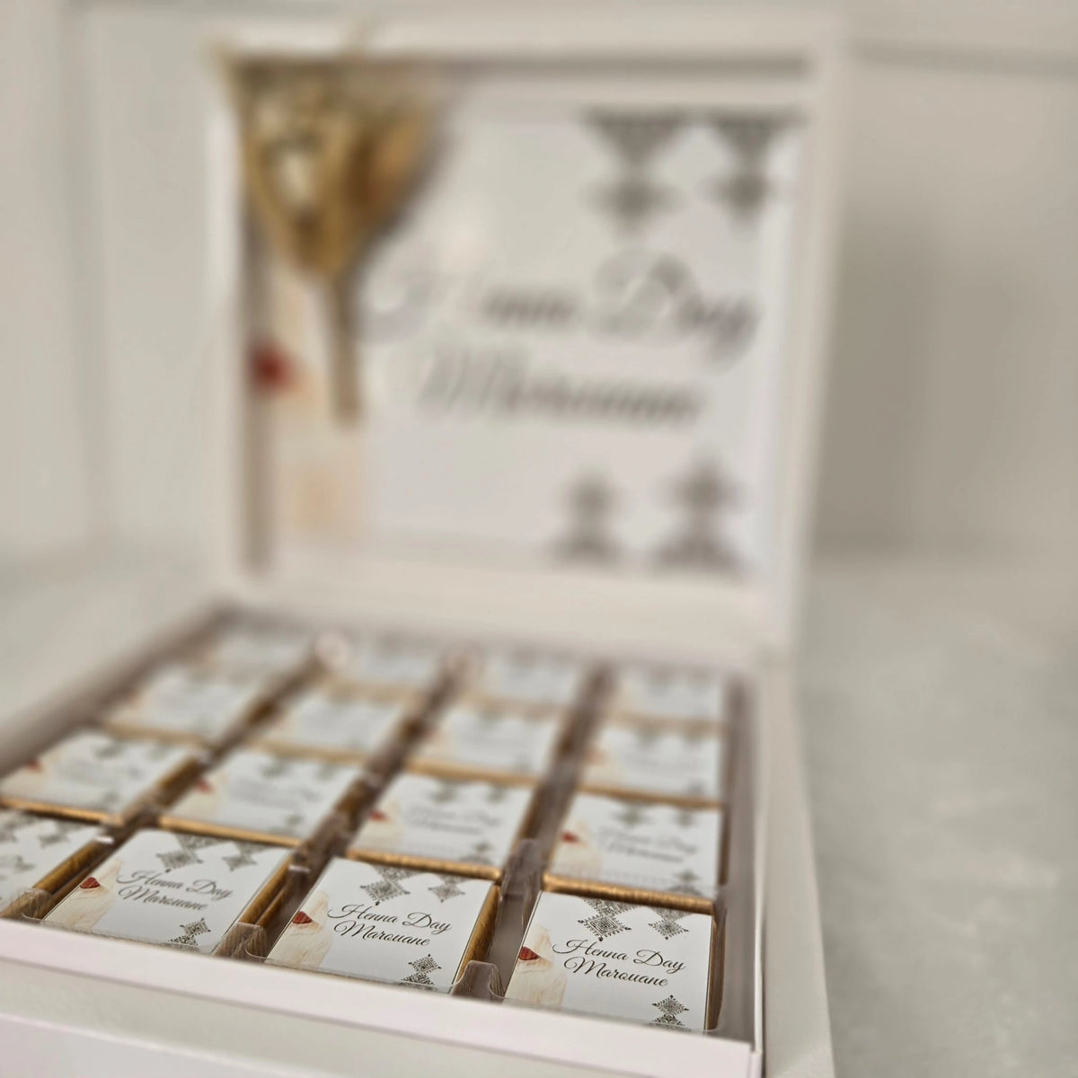 Chocolat personnalisé henné homme