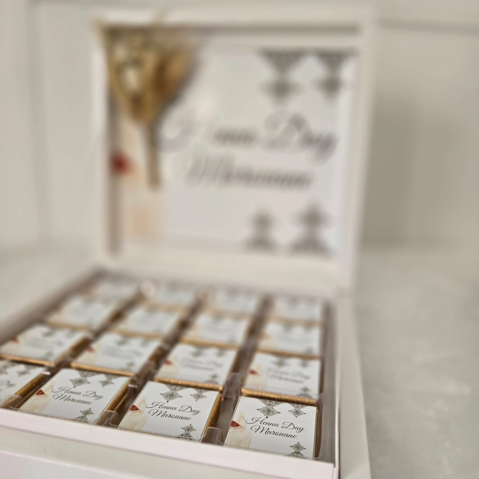 Chocolat personnalisé henné homme