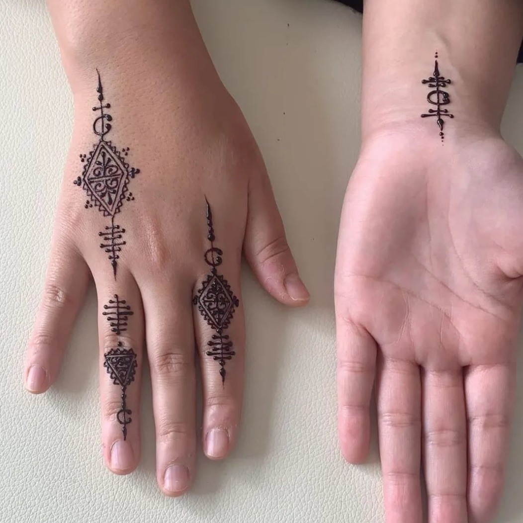 Henna mains ( x2 )