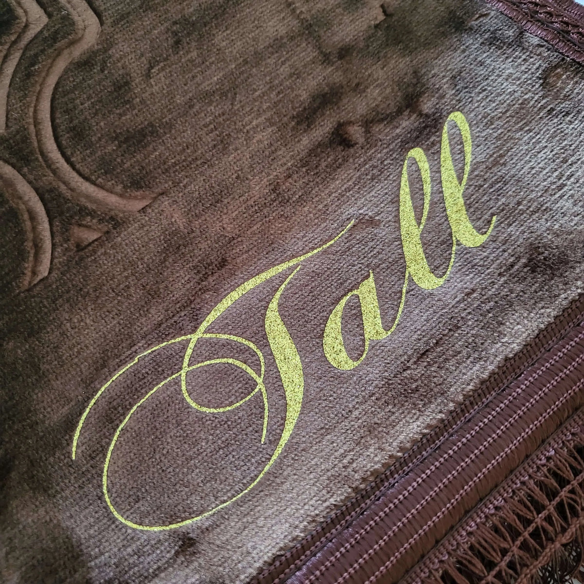 Tapis de Prière épais Marron chocolat