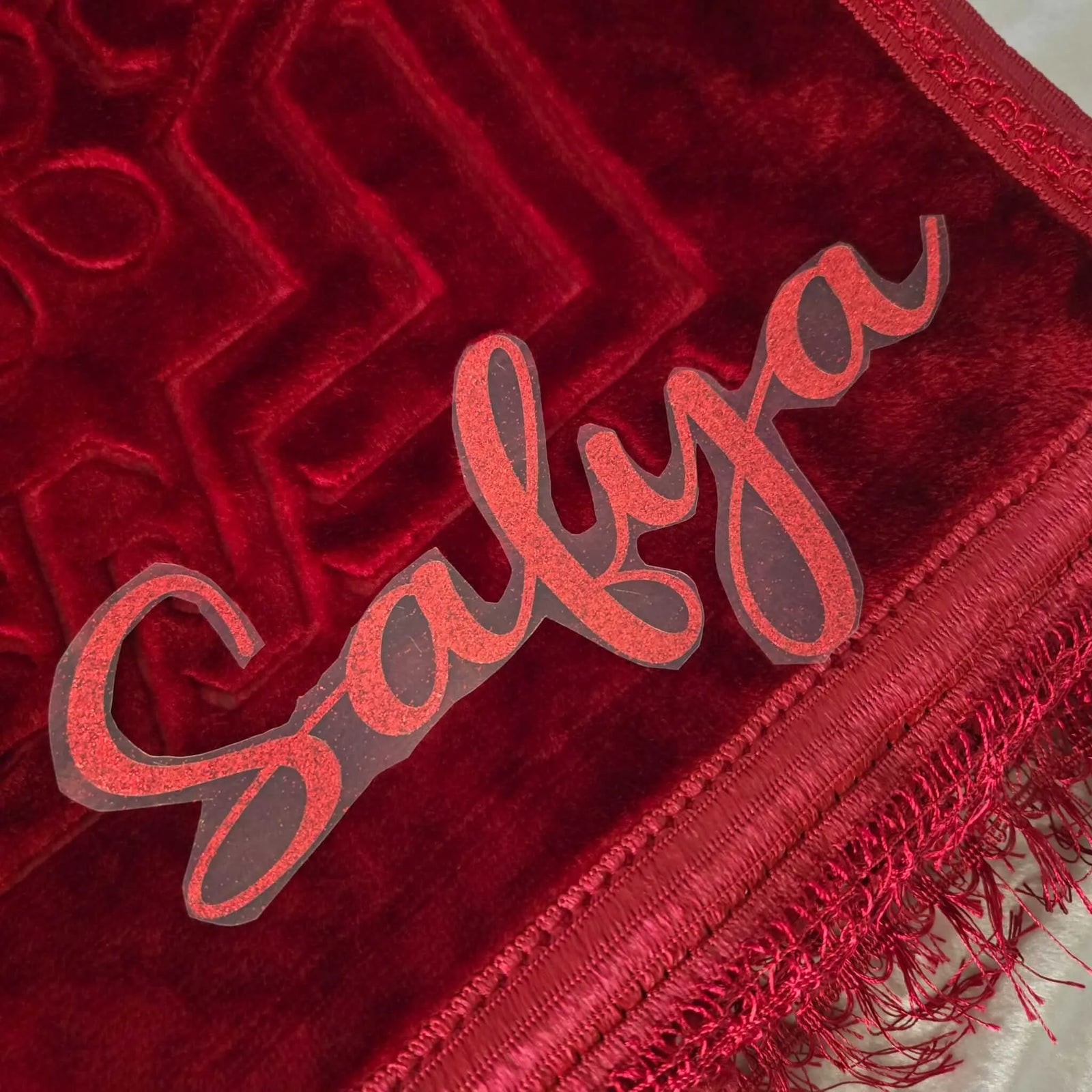 Tapis de Prière Personnalisé
