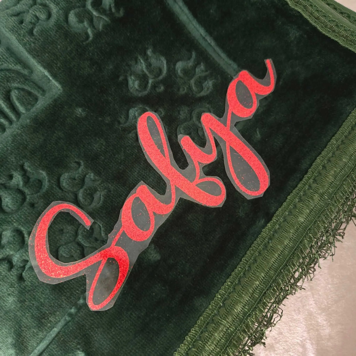 Tapis de Prière Personnalisé