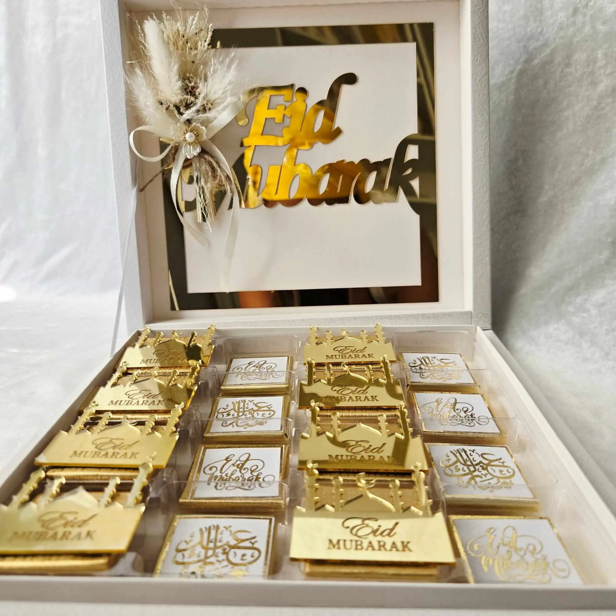 Boîte de chocolat personnalisées Eid Moubarak