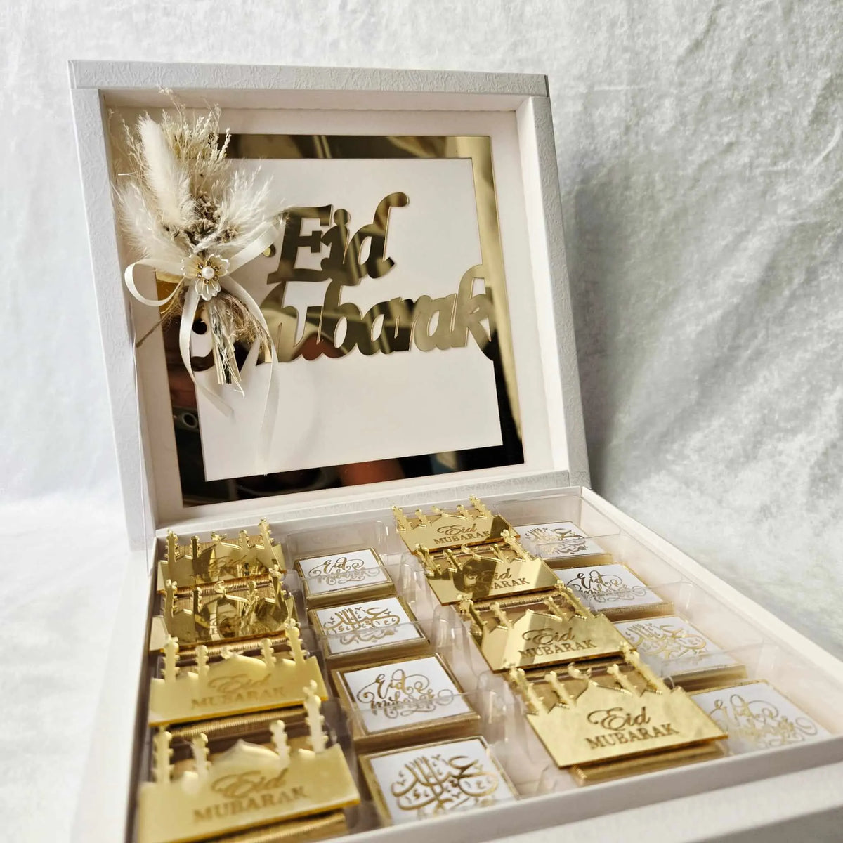 Boîte de chocolat personnalisées Eid Moubarak