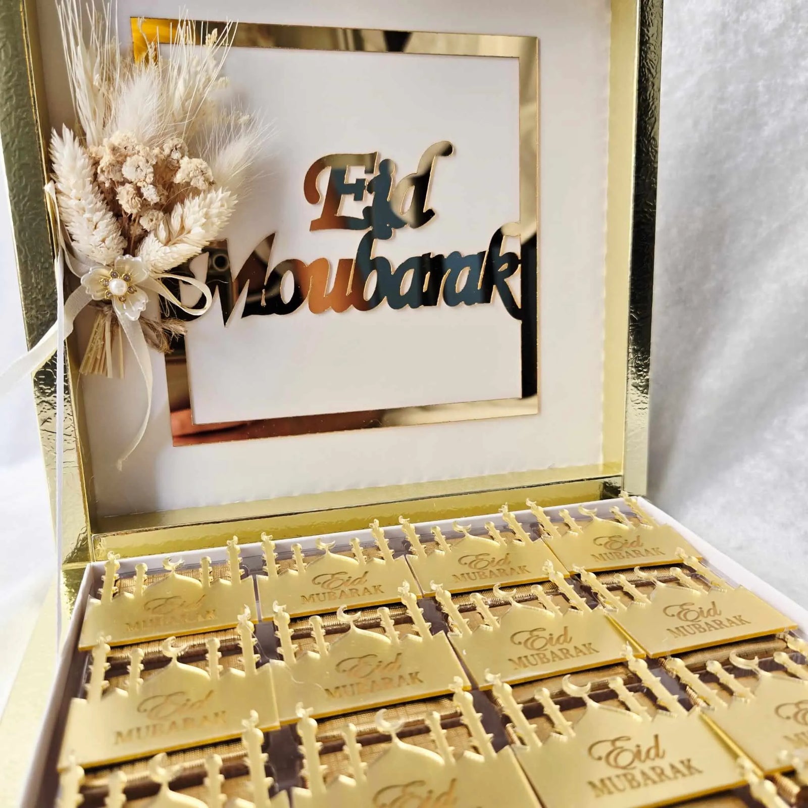 Boîte de chocolat personnalisées Eid Moubarak