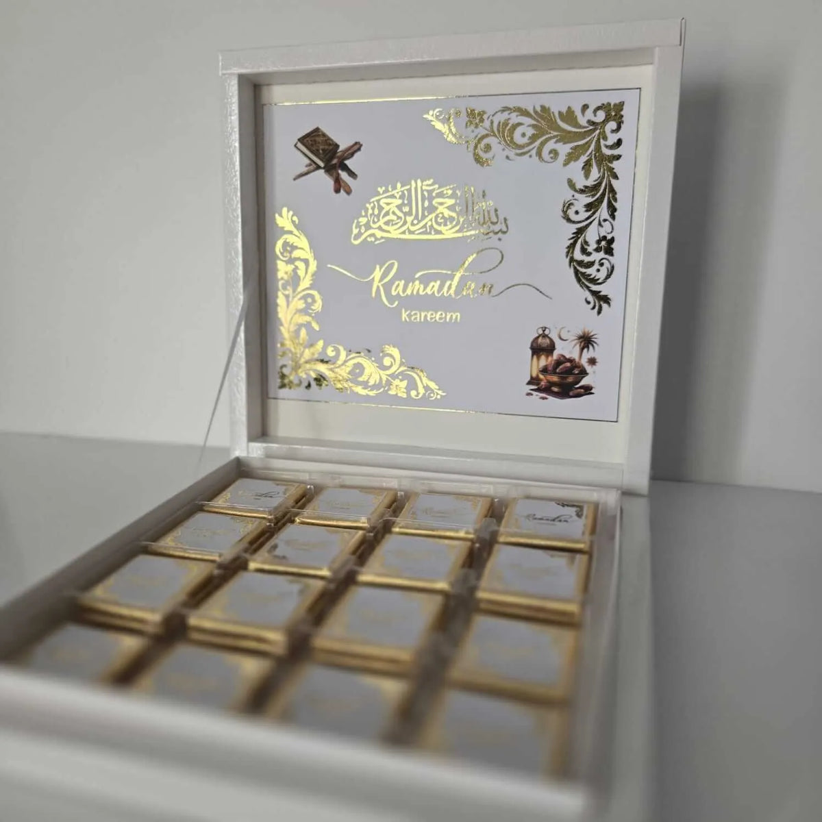 Boîte de chocolat personnalisées Eid Moubarak
