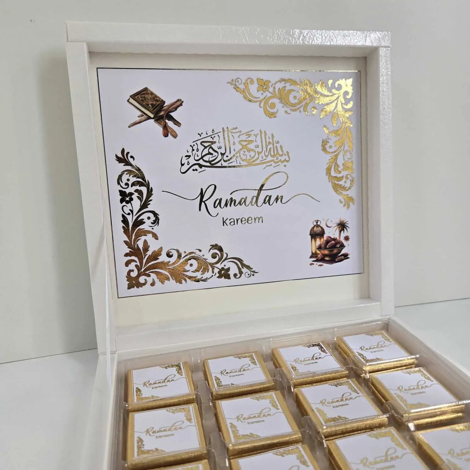 Boîte de chocolat personnalisées Eid Moubarak