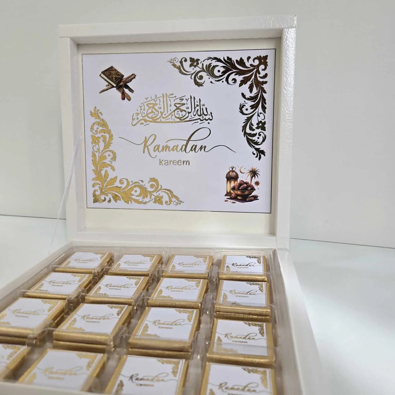 Boîte de chocolat personnalisées Eid Moubarak