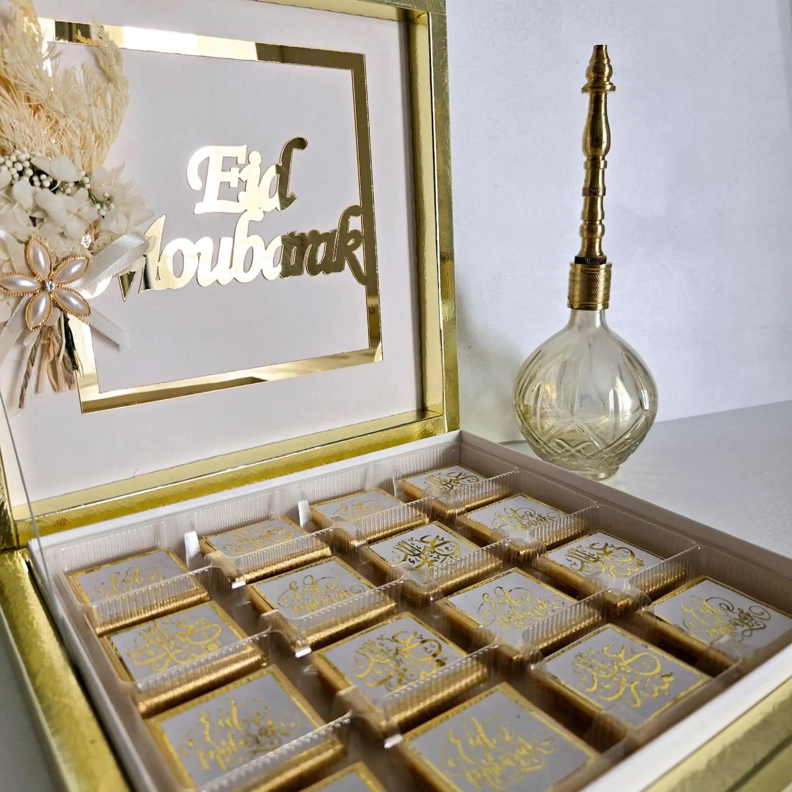 Boîte de chocolat personnalisées Eid Moubarak