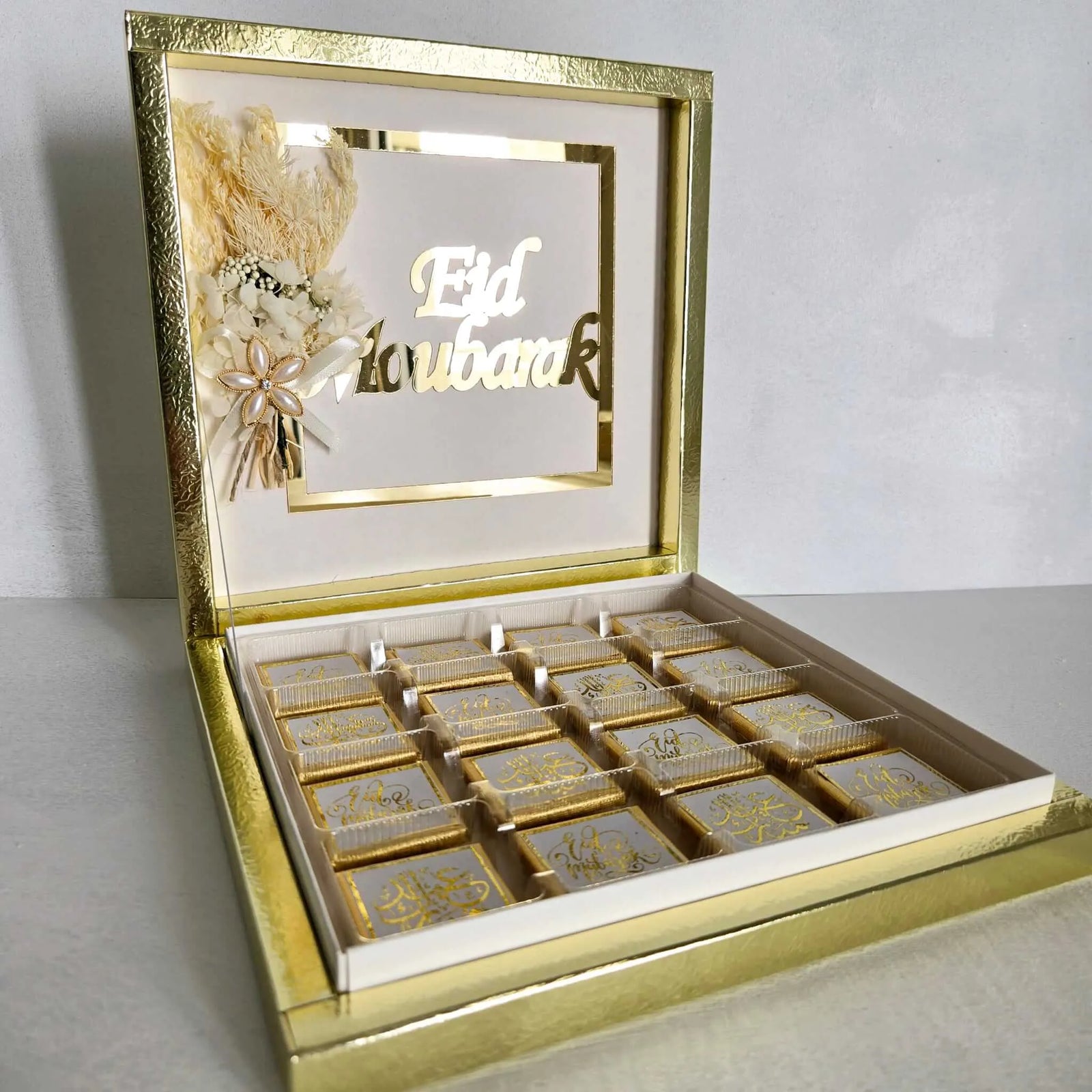 Boîte de chocolat personnalisées Eid Moubarak