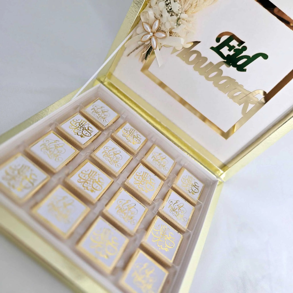 Boîte de chocolat personnalisées Eid Moubarak