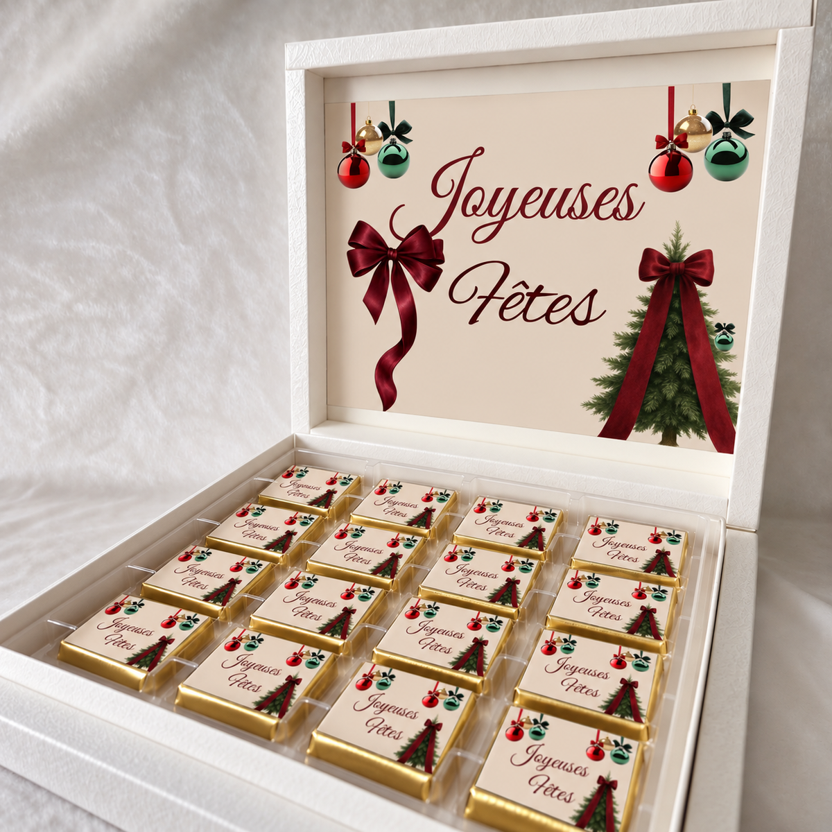 Chocolat noël  personnalisé