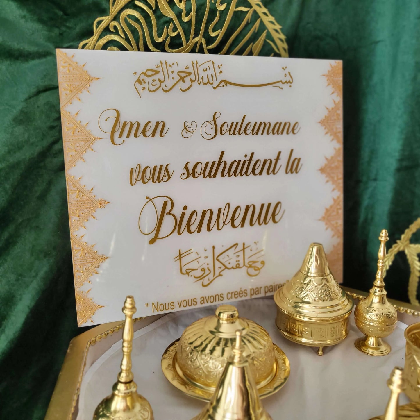Tableau de Bienvenue Mariage