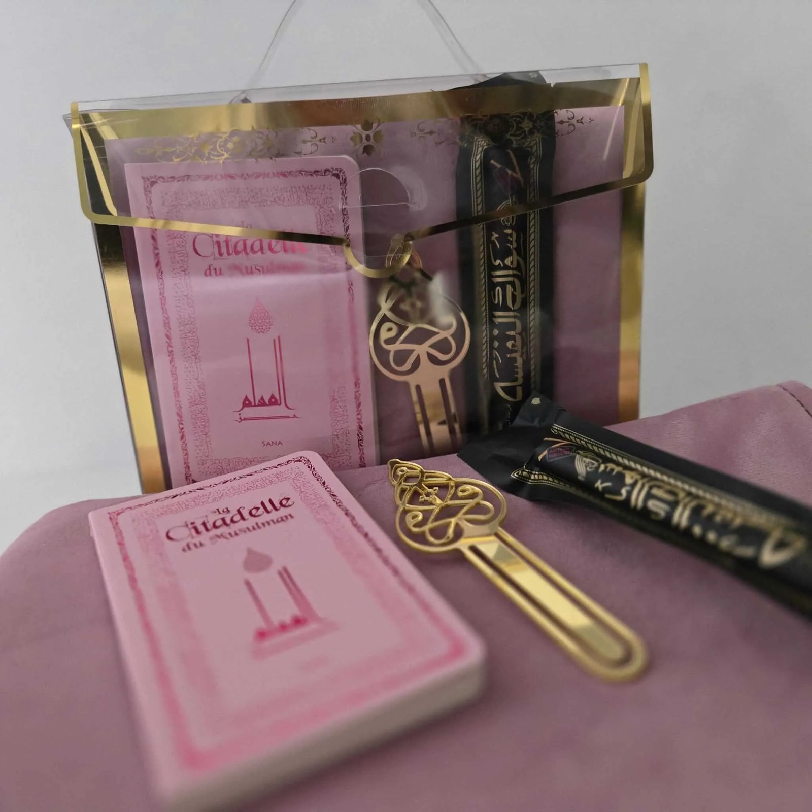 Coffret tapis de prière personnalisé