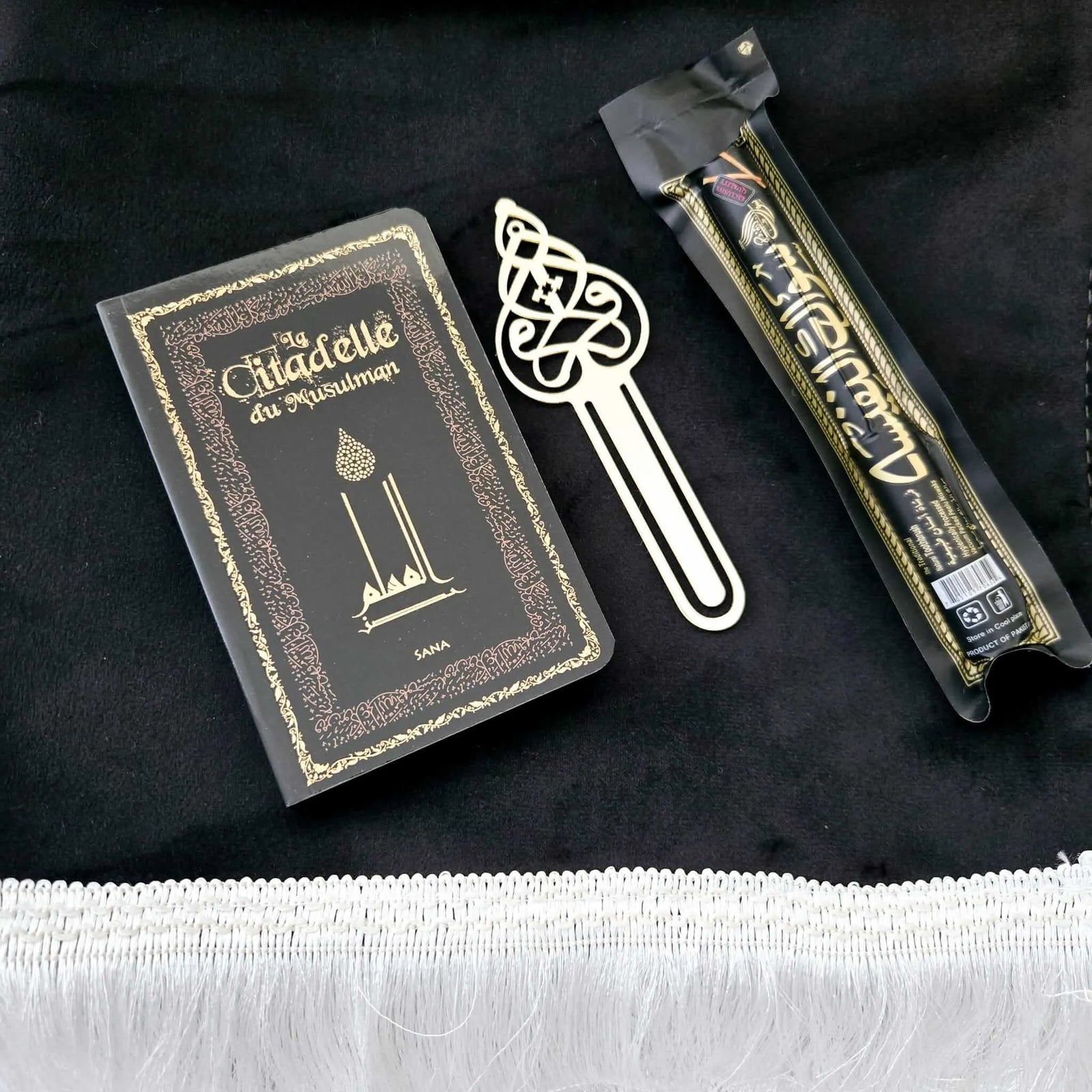 Coffret tapis de prière personnalisé