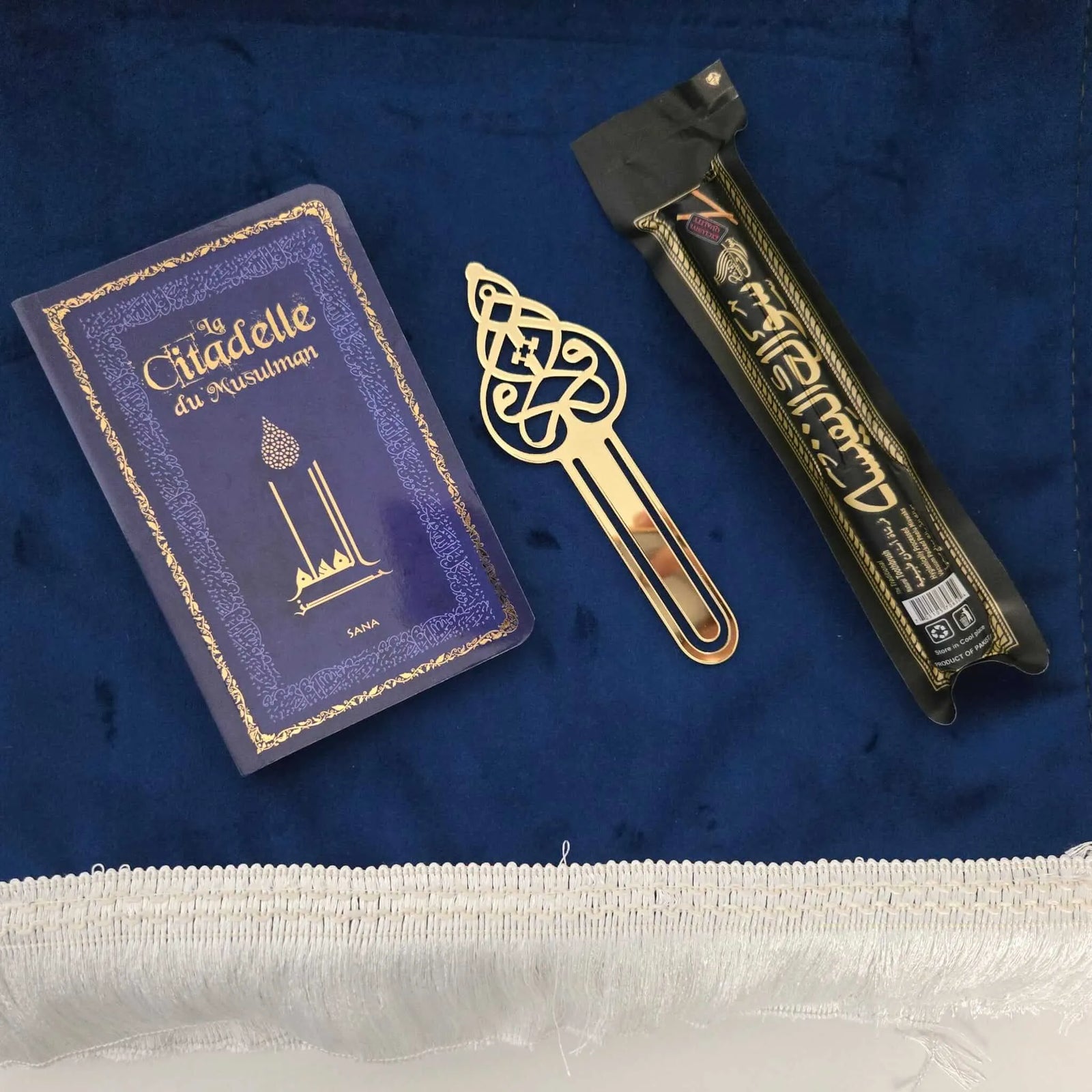 Coffret tapis de prière personnalisé