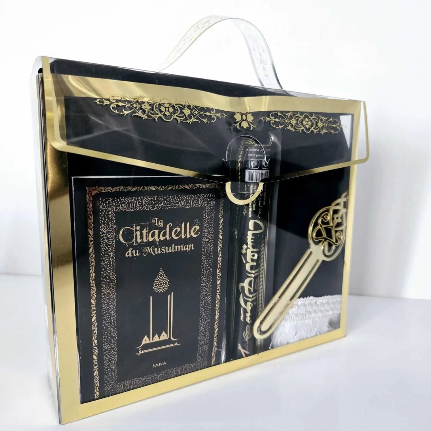 Coffret tapis de prière personnalisé