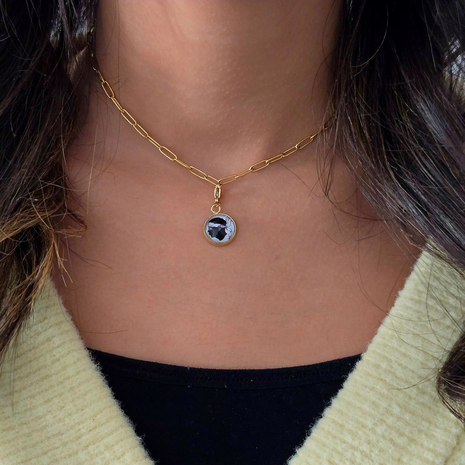 Bracelet et collier Charms Drapeaux