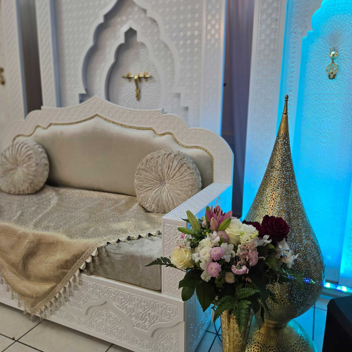 Trône mariage henné collection 2025 Location