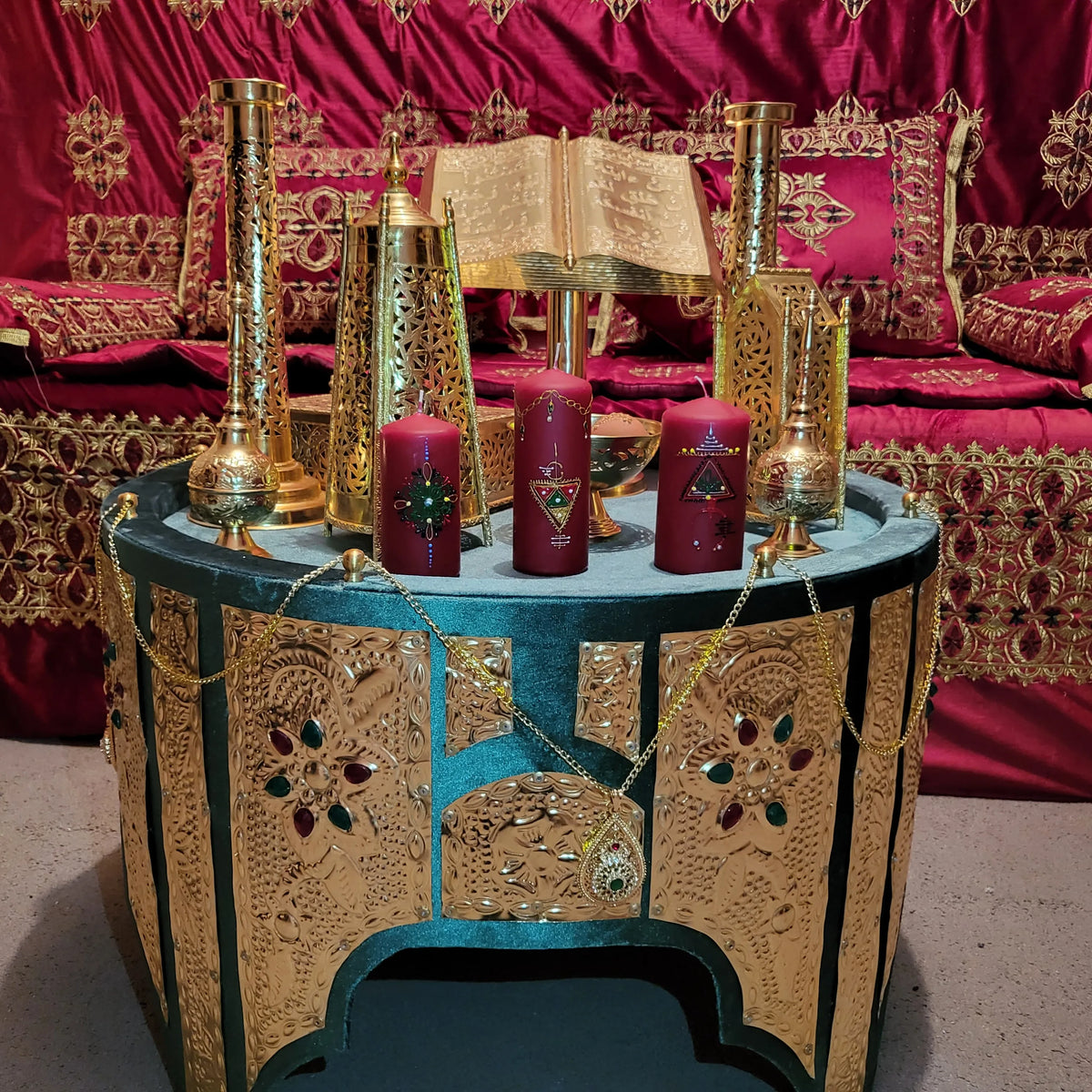 Décors Rouge et Vert Collection 2023 VENDU