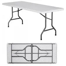 Table pliante multiusage blanc 1,80m ( Location )